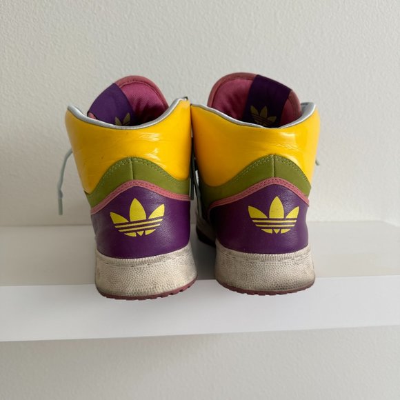 Adidas Multicolor High Top Women's 10 - Picture 3 of 7